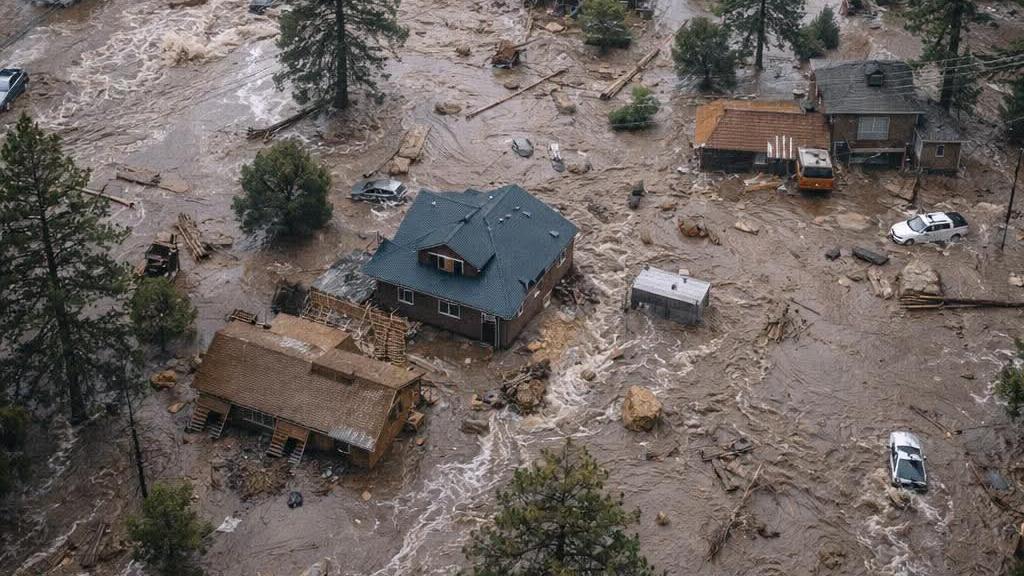 Naturkatastrophe zu Weihnachten in US-Gemeinde